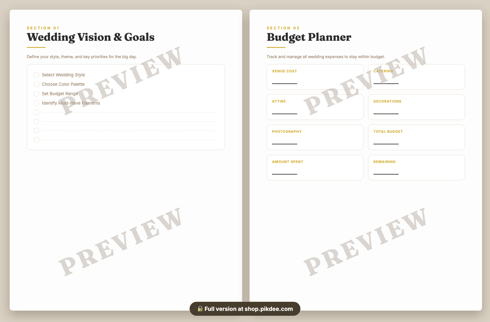 preview pages