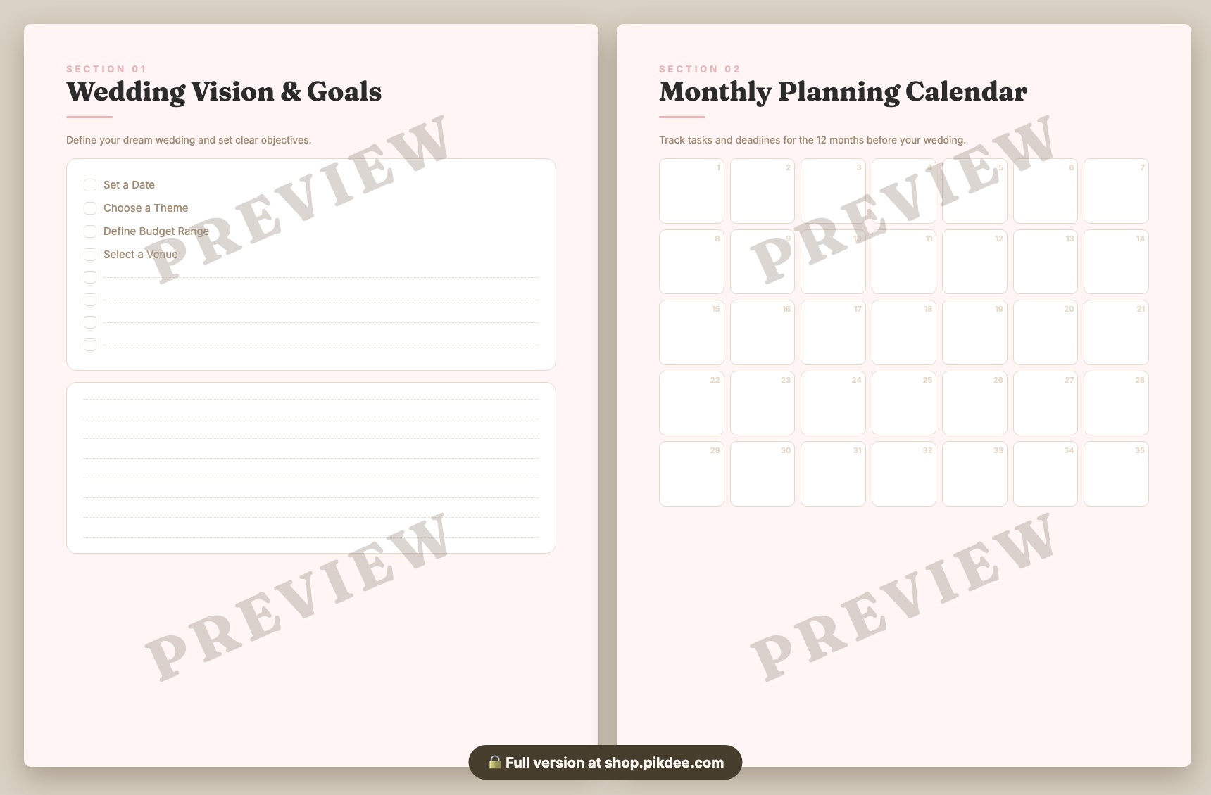 preview pages