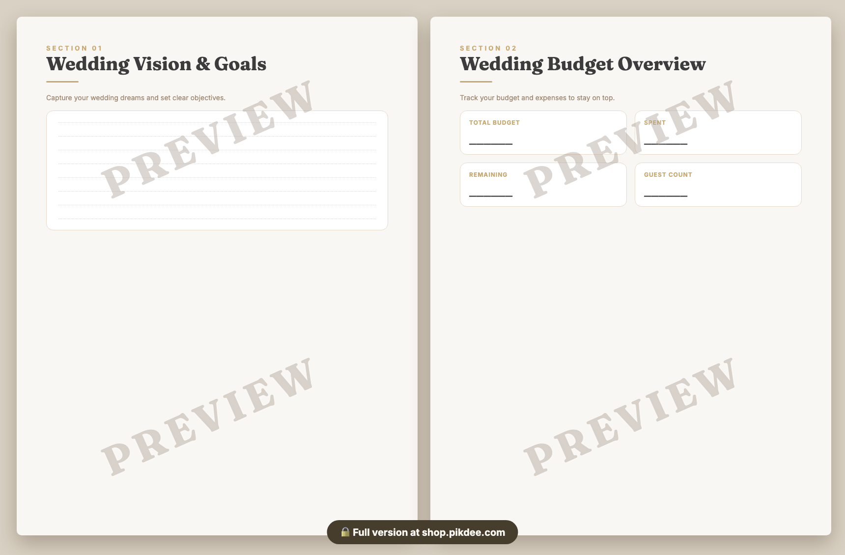 preview pages