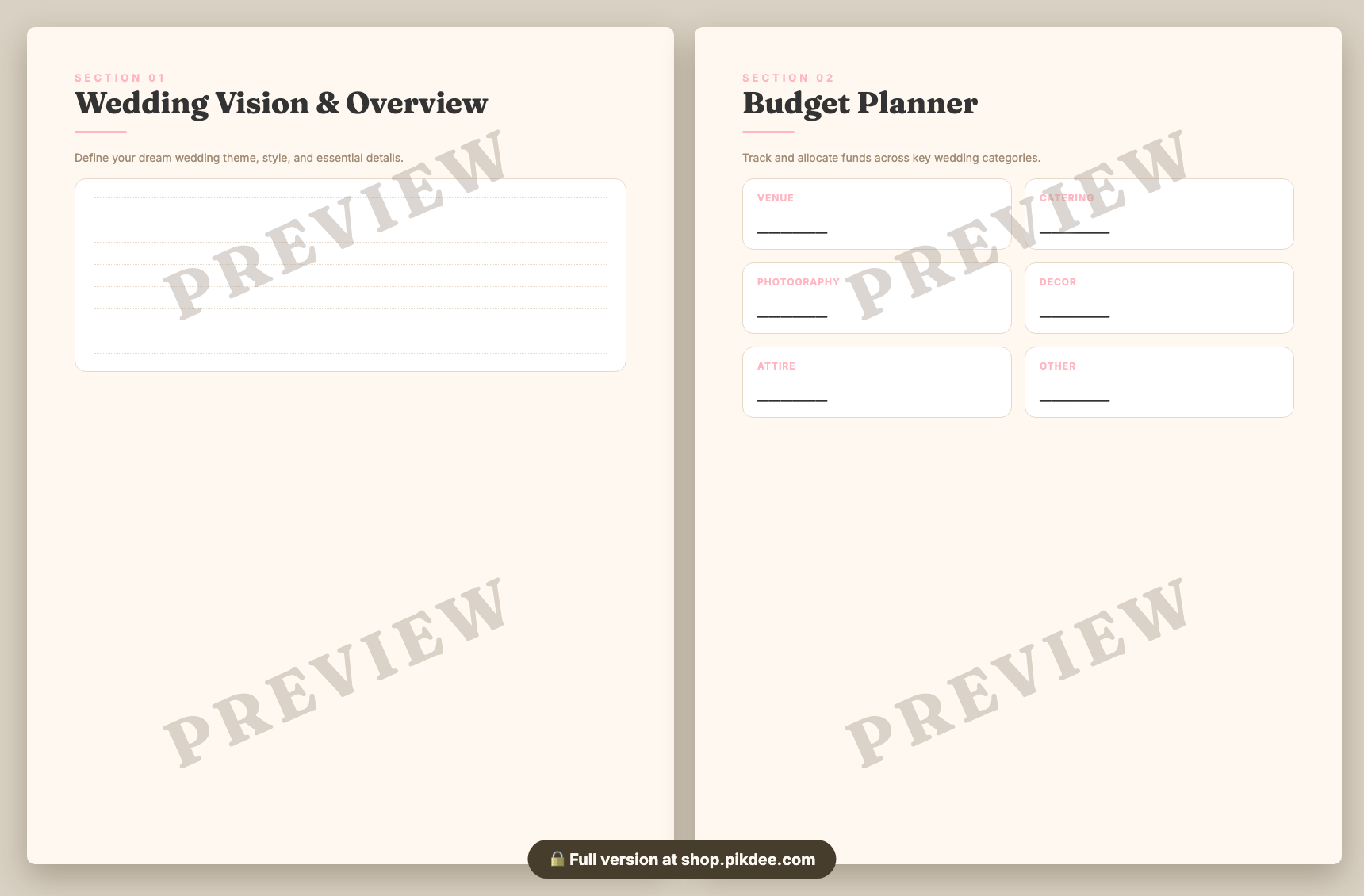 preview pages