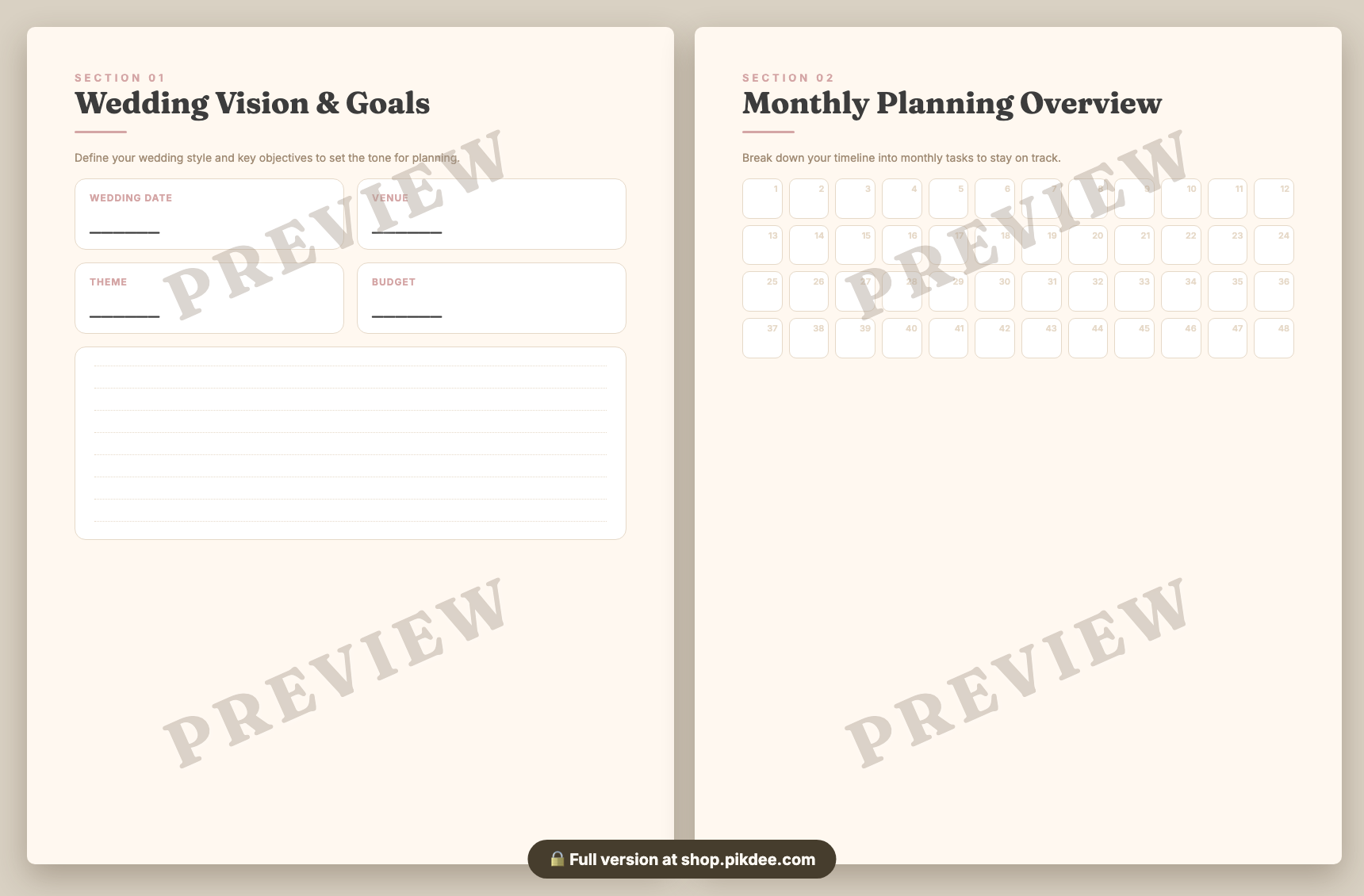preview pages