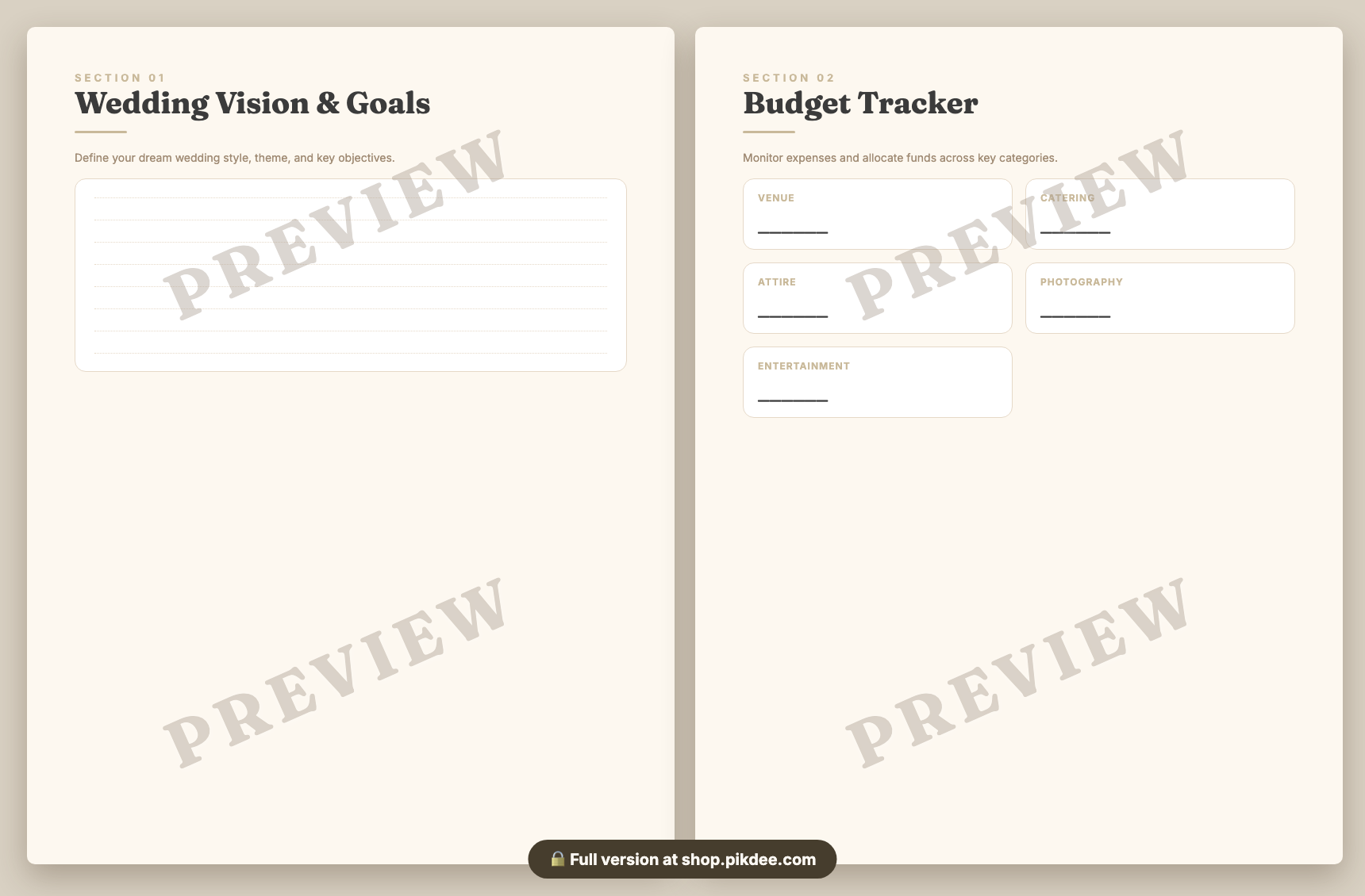 preview pages