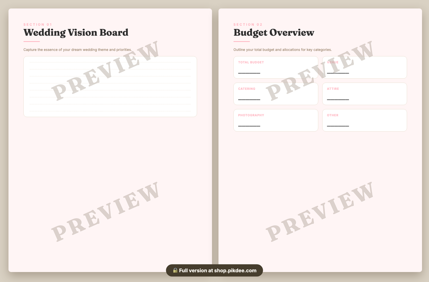 preview pages