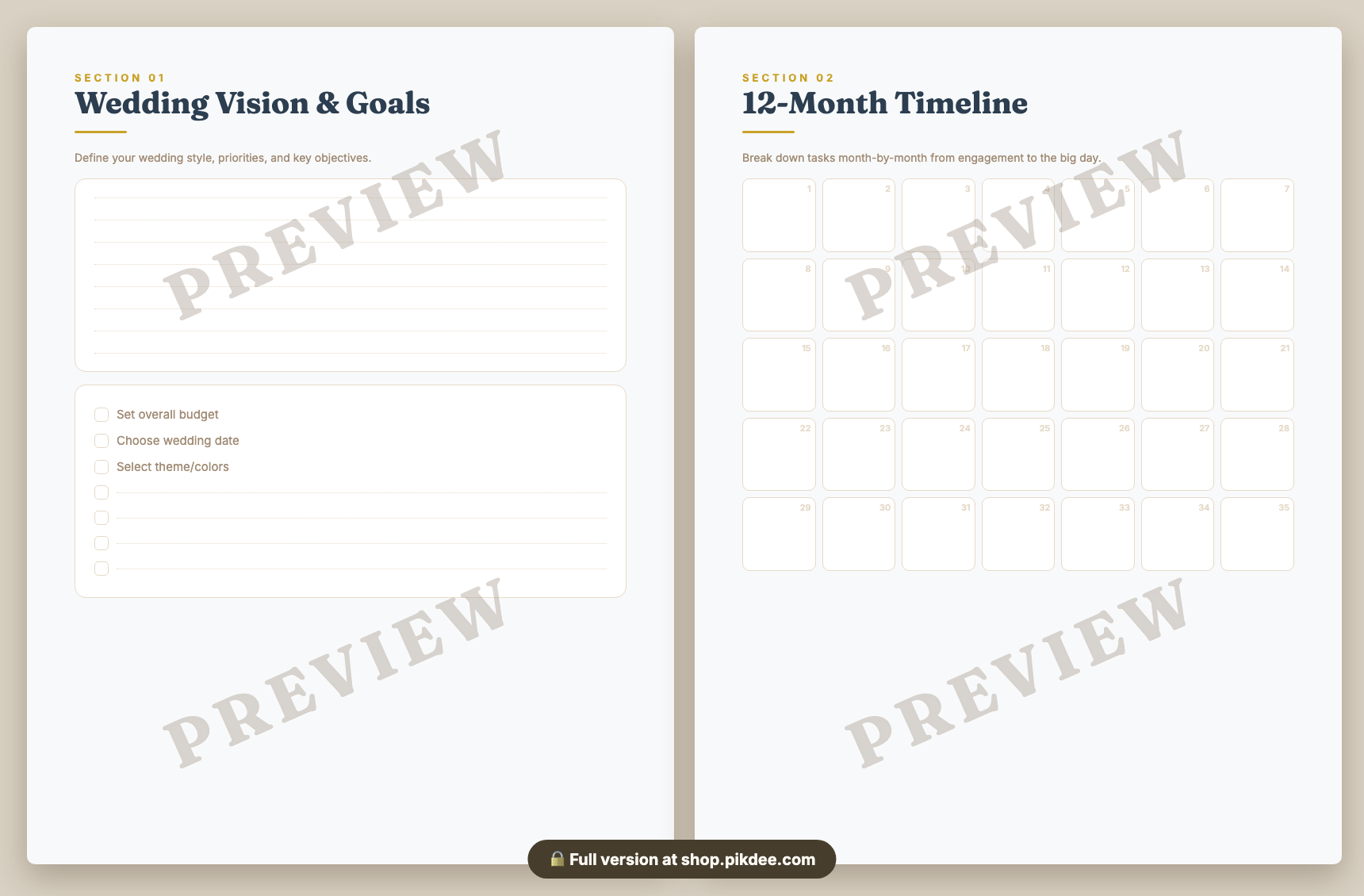 preview pages
