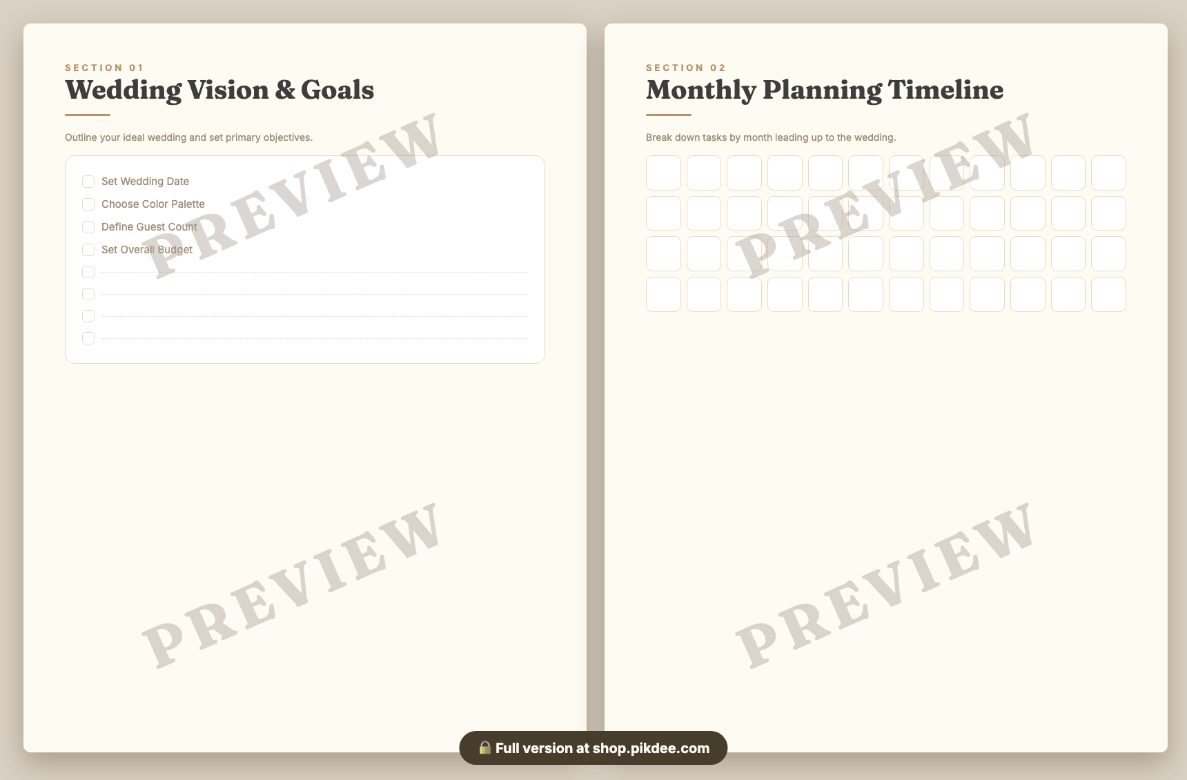 preview pages