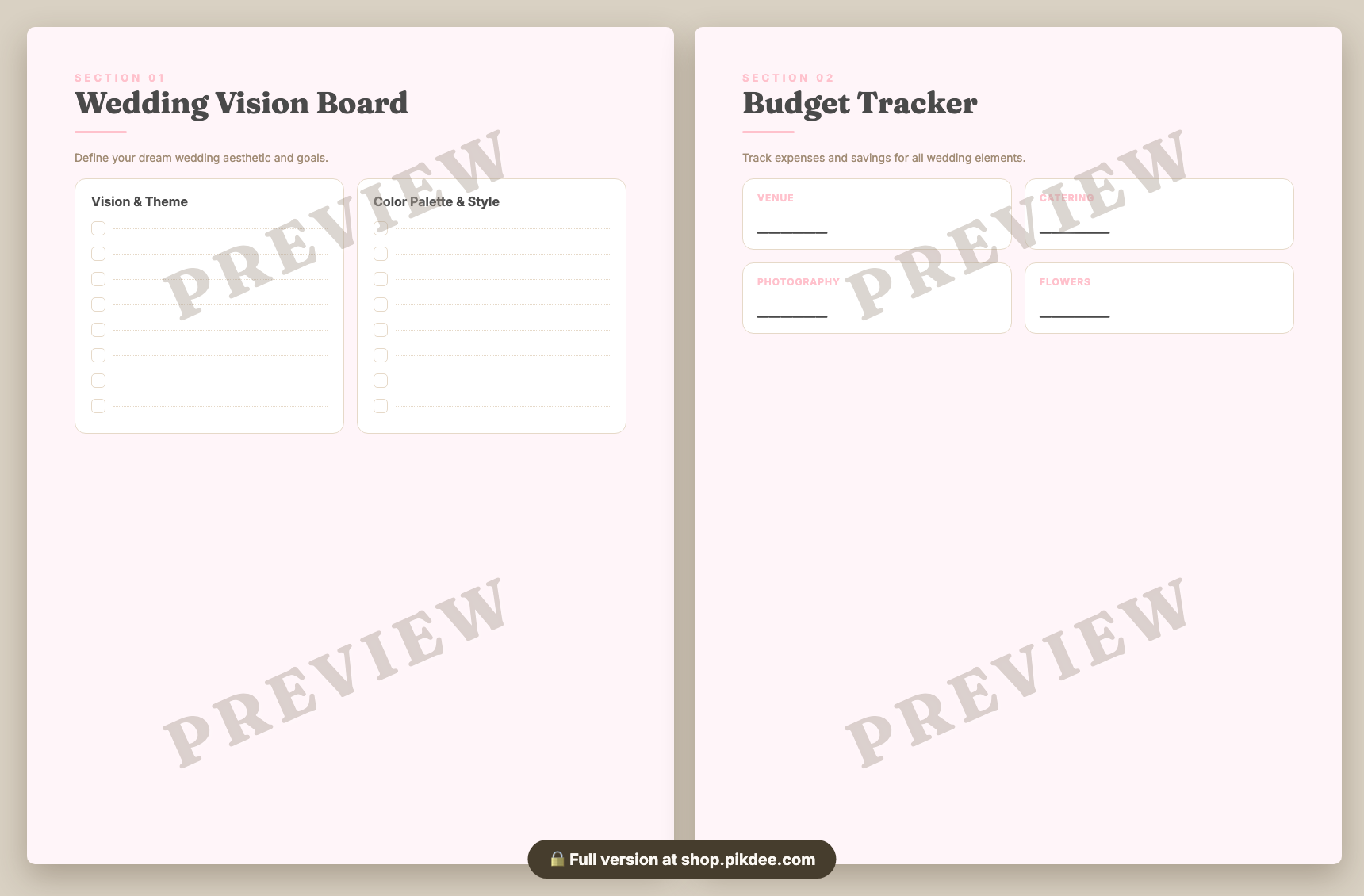 preview pages