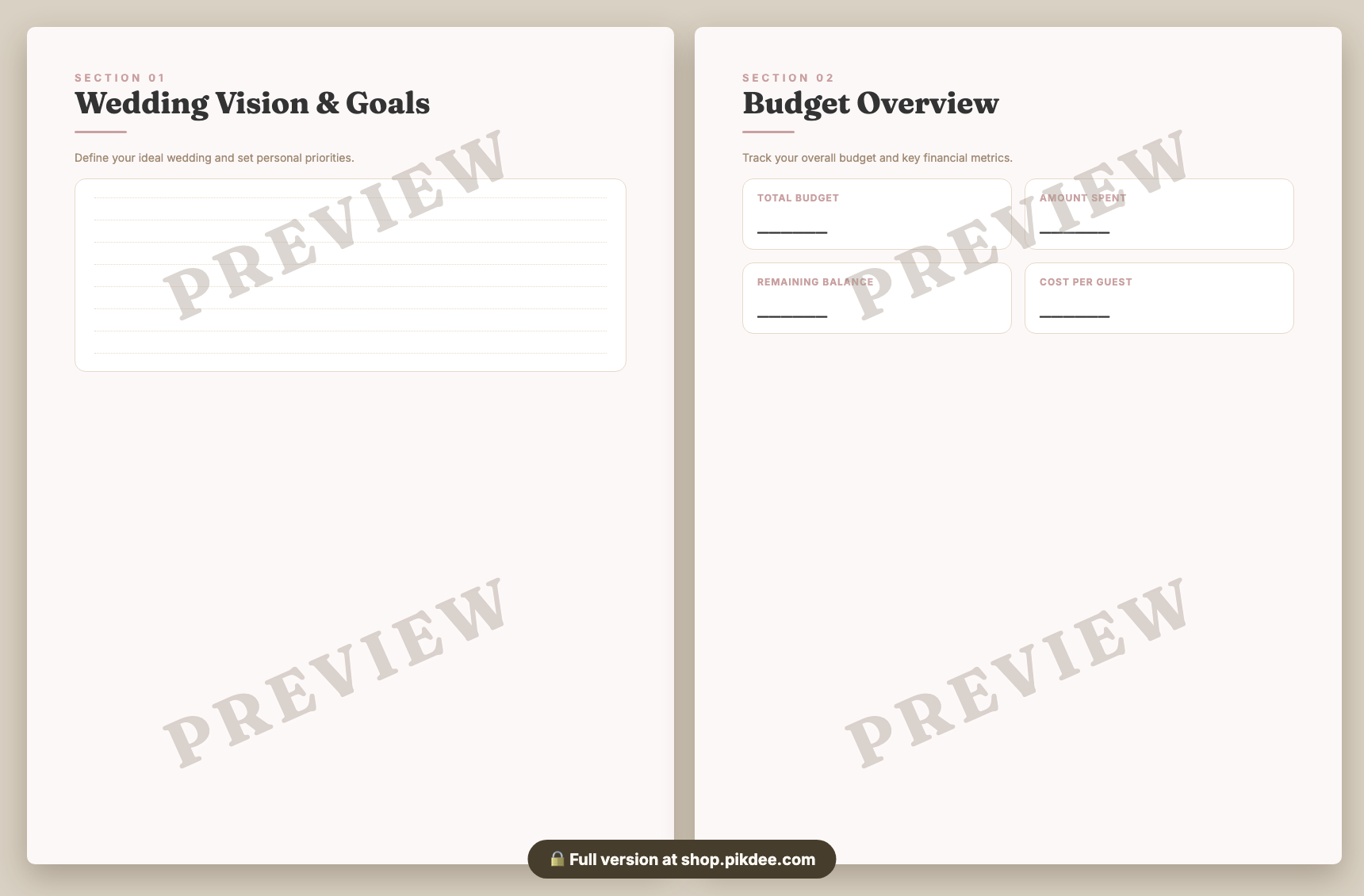 preview pages