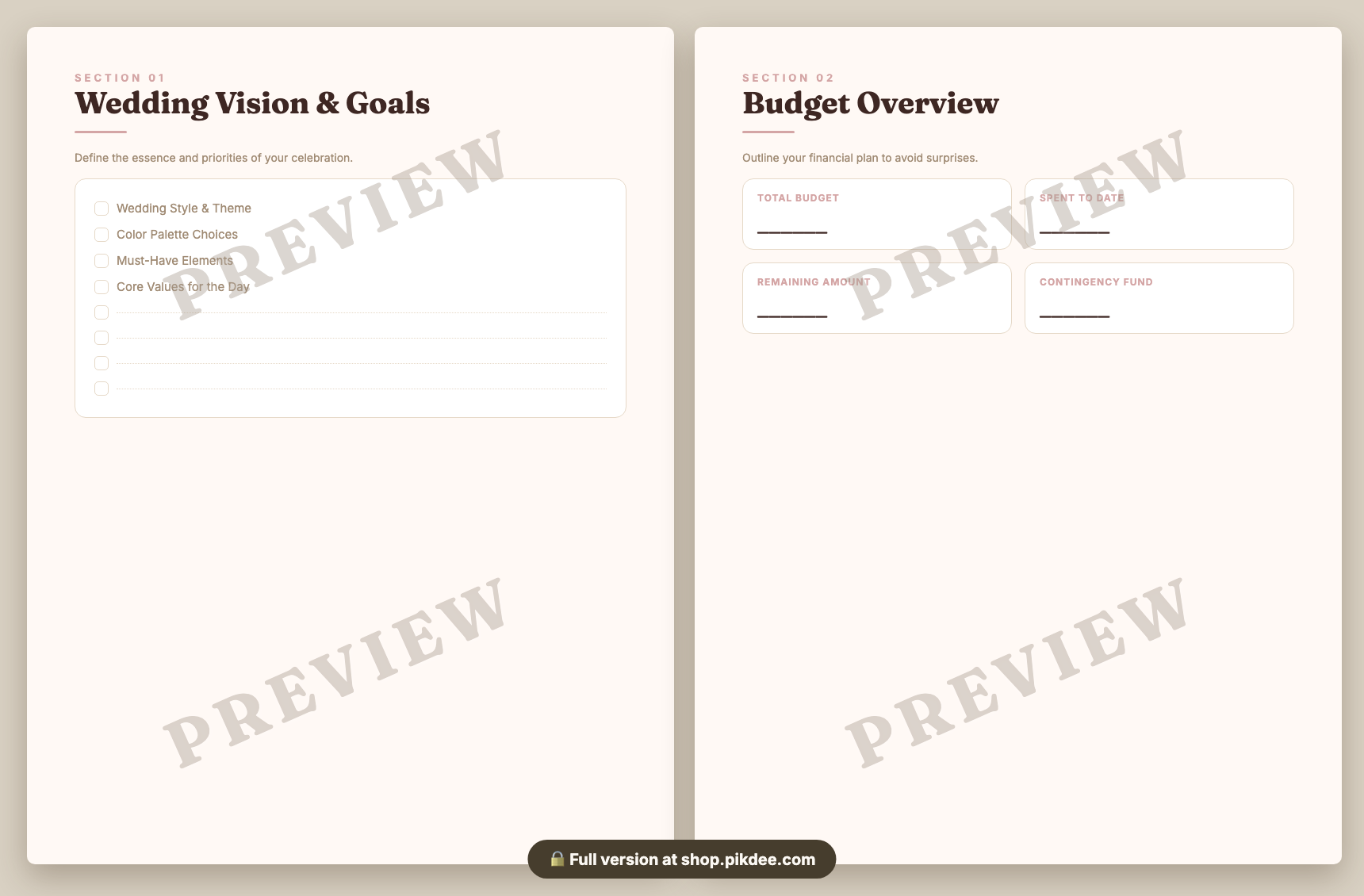 preview pages