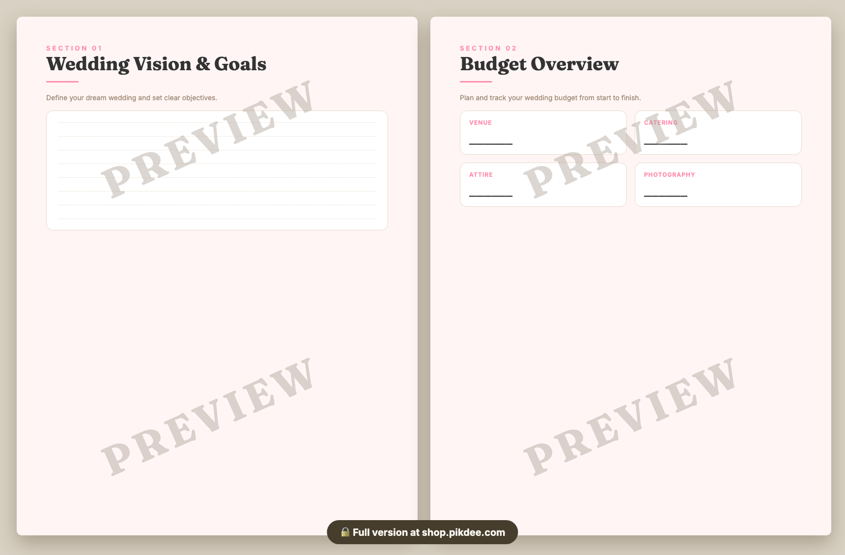 preview pages