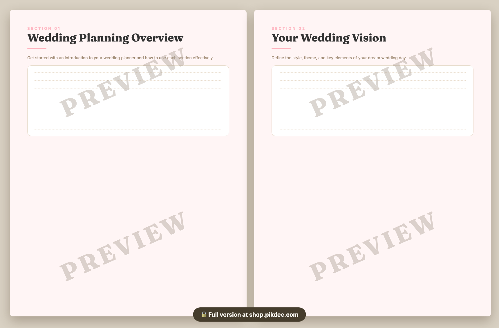 preview pages