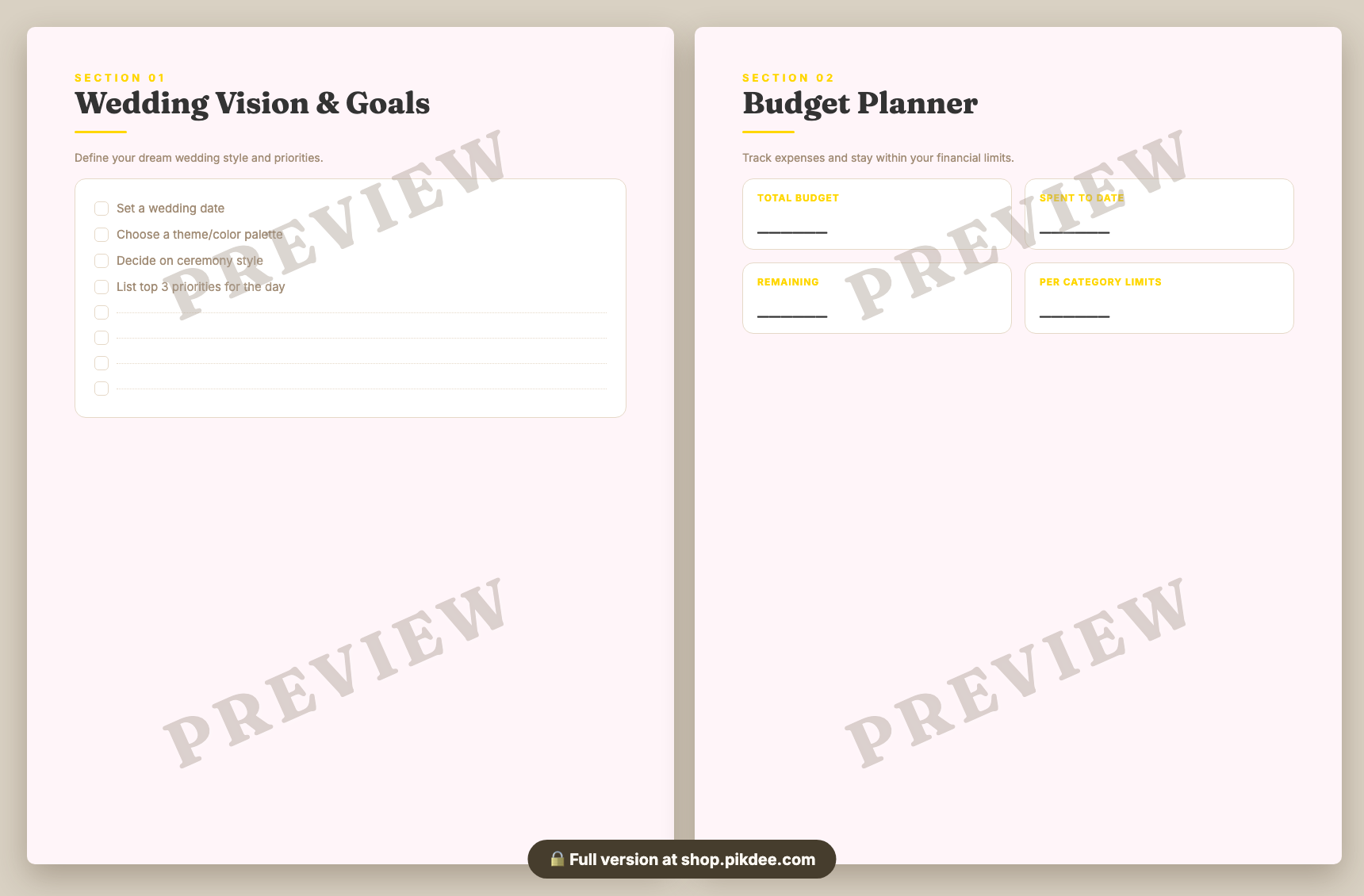preview pages