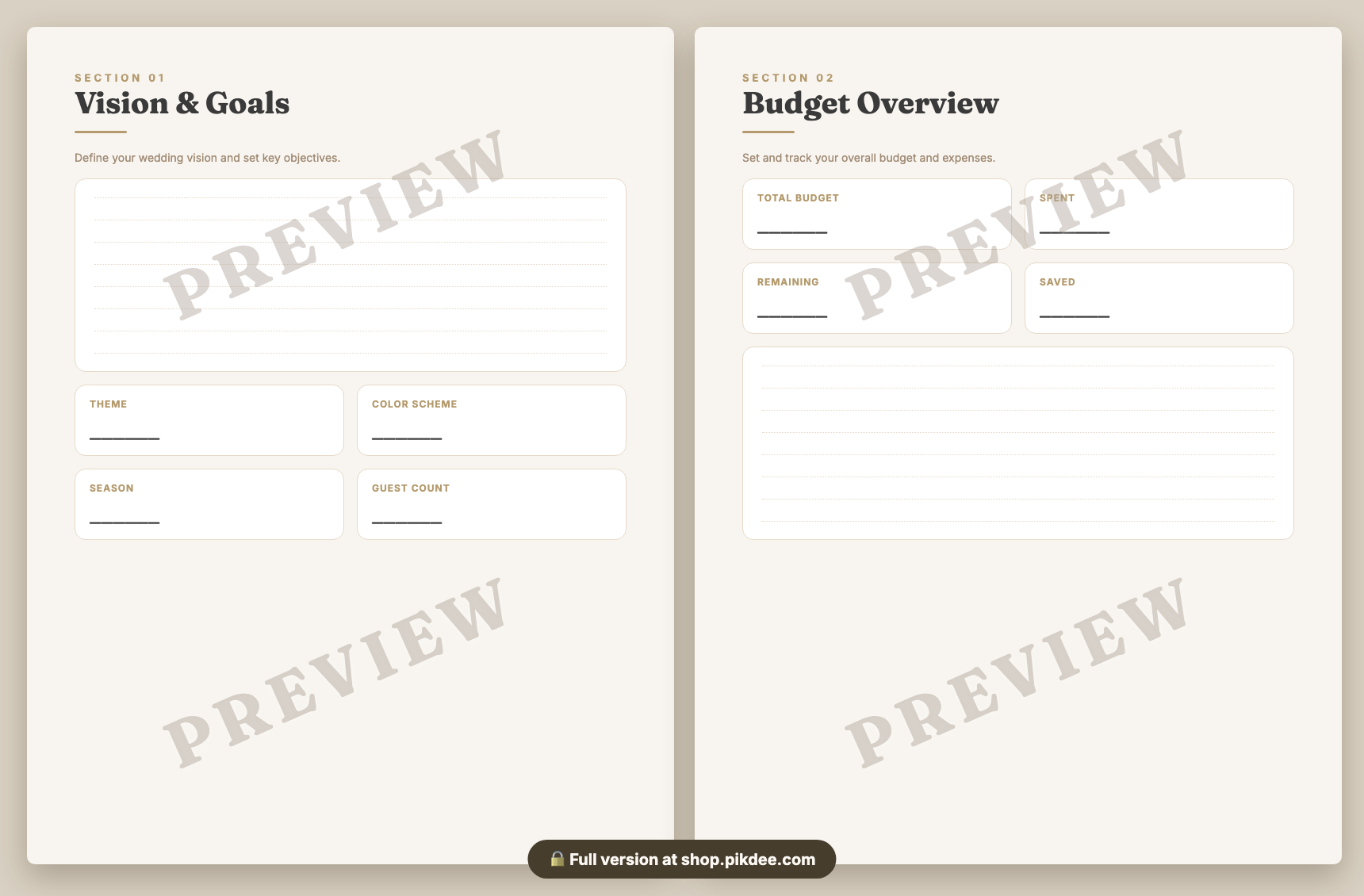 preview pages
