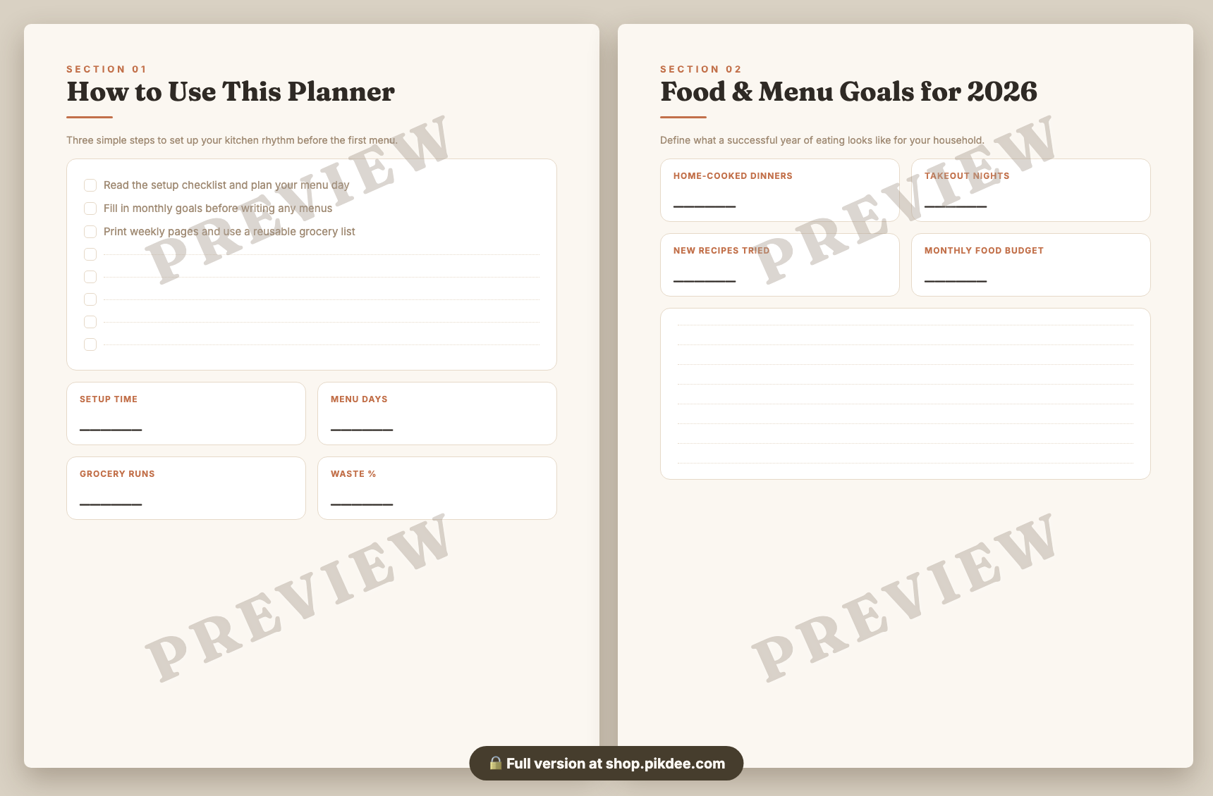 preview pages