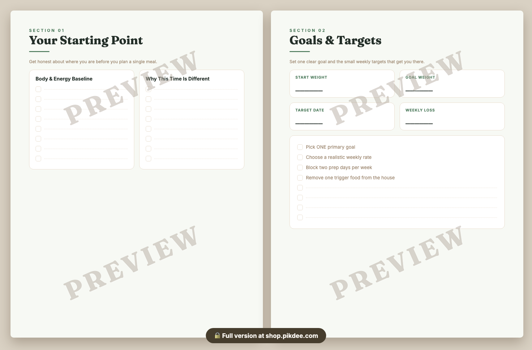 preview pages